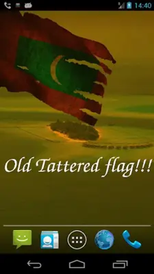 Maldives Flag Live Wallpaper android App screenshot 3