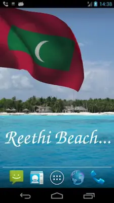 Maldives Flag Live Wallpaper android App screenshot 5